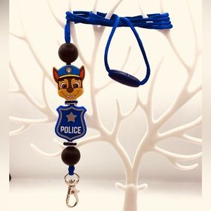 Policeman Adorable Lanyard
